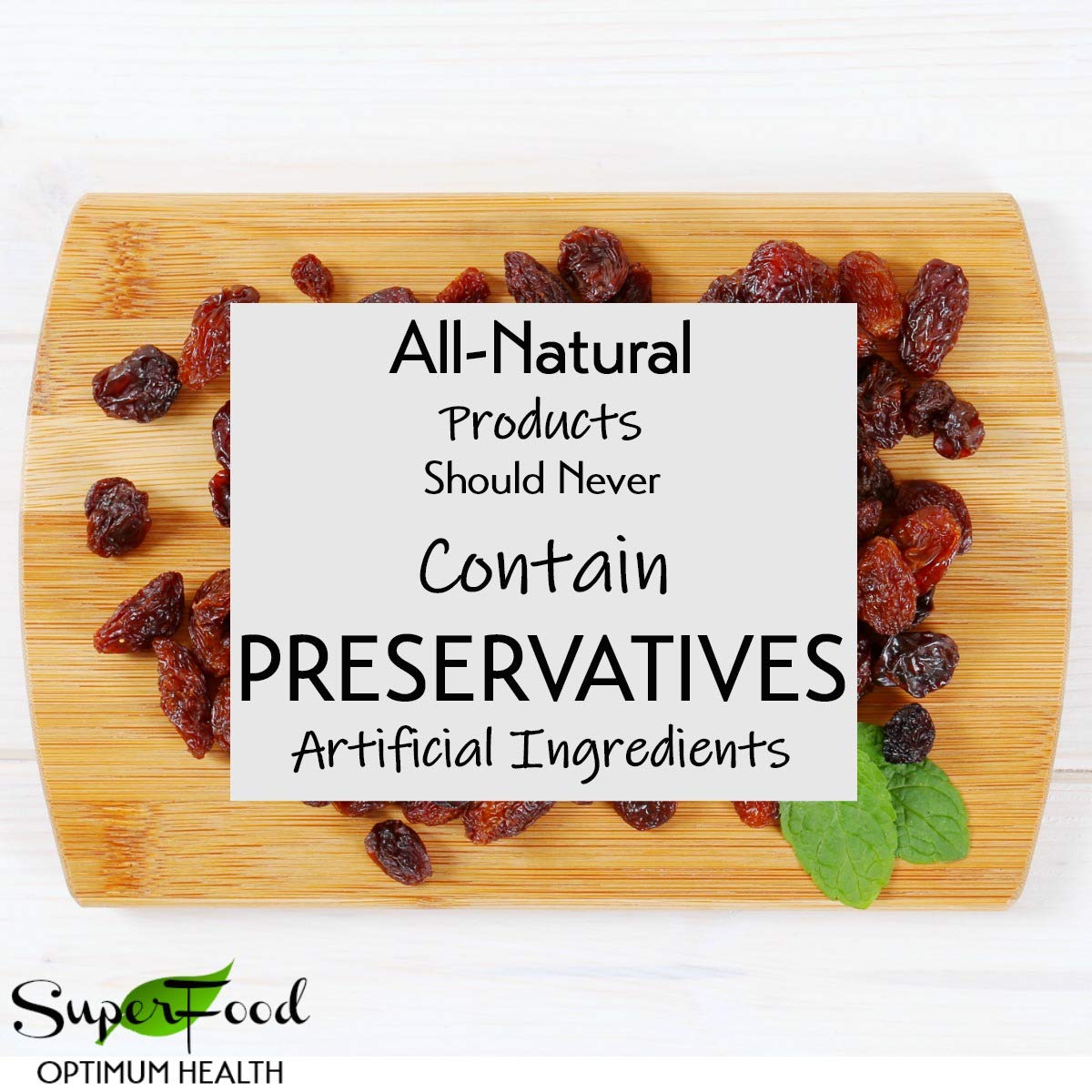 Gerbs Dried Raisins 14 oz. | Unsulfured, No Artificial Additives, Resealable Bag | Naturally Sweet & Plump | Top 14 Allergen-Free