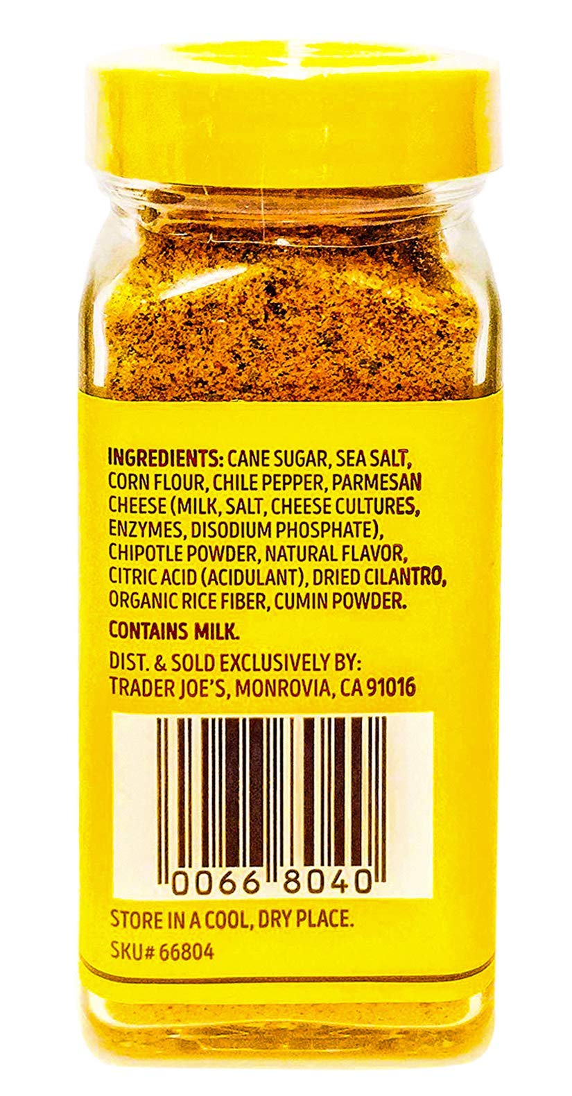 Trader Joe's Everything But The Elote Seasoning Blend With Chile Pepper, Parmesan Cheese, 3 Pack