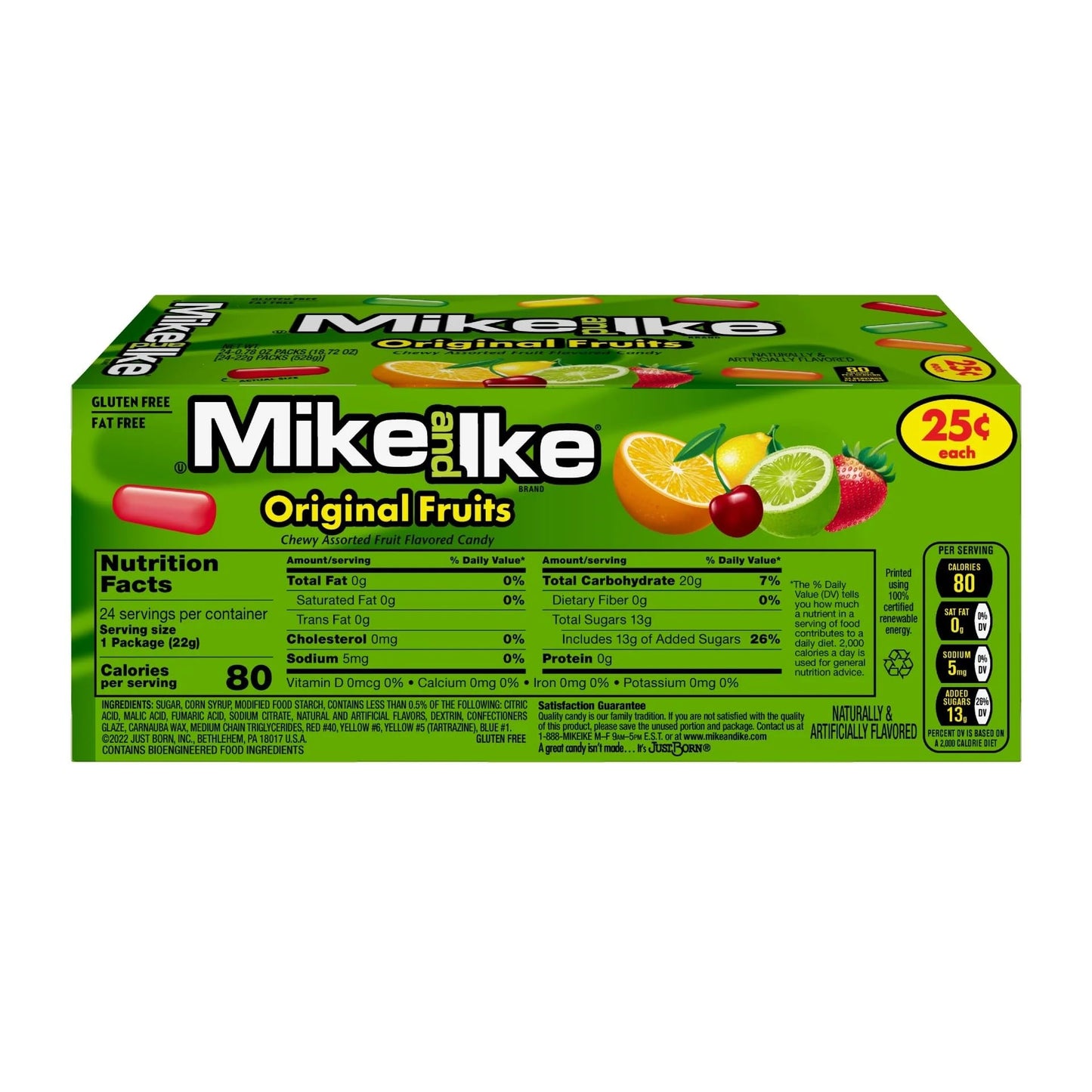 Mike and Ikes Large Pack - 24 / Box