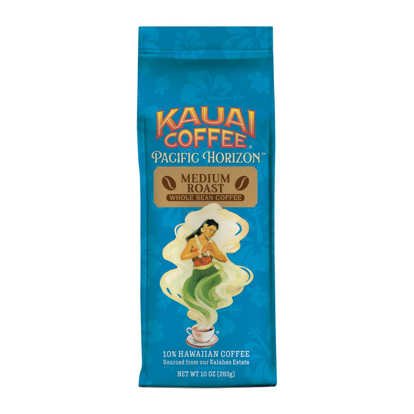 Kauai Coffee Whole Bean Coffee - Smooth, Non-Bitter Pure Arabica - Light Floral Notes & Bright Aroma - Grown on Hawaii's Largest Coffee Farm - Koloa