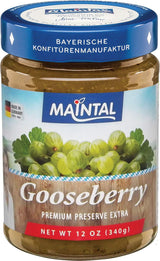 Maintal Gooseberry Premium Preserve Extra, 12 Ounce