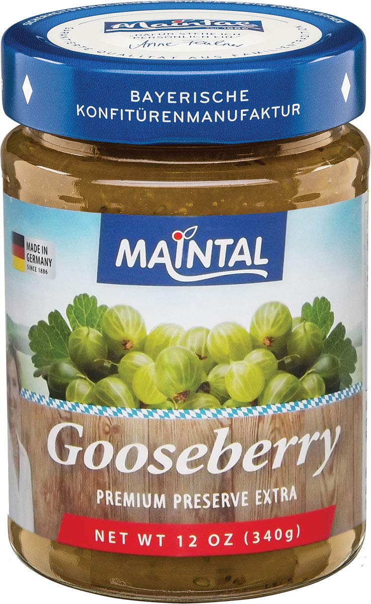 Maintal Gooseberry Premium Preserve Extra, 12 Ounce