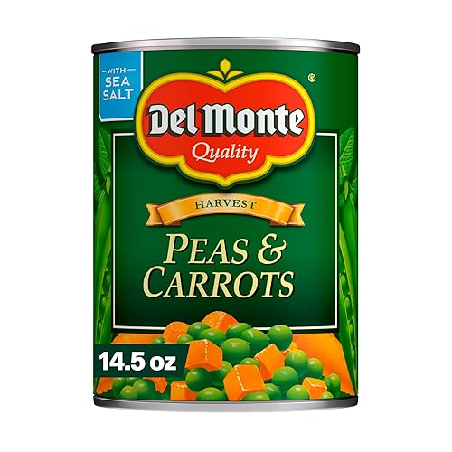 DEL MONTE SPECIAL BLENDS Peas & Carrots, Canned Vegetables, 14.5 oz Can