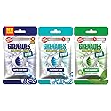 Grenades Gum - POWER PACK ICE - STRONG MINT GUM - 3-PACK, 90pcs - Mint Flavor Pack (Super-Uber Mint, Peppermint and Spearmint) - Ultimate Fresh Breath