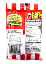 Eiffel Cherry Bon Bons Chewy Candy, 4 oz Bags in a BlackTie Box (Pack of 12)