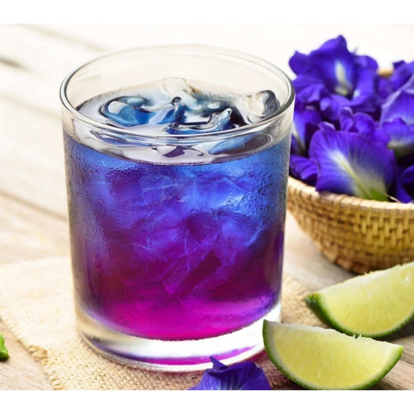 Dried Butterfly Pea Flowers - Clitoria Ternatea - Natural Blue Tea - Color-Changing - Antioxidant Herbal Infusion - 100% Pure