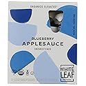 White Leaf Provisions Organic Blueberry Applesauce 4pk, 3.2 OZ
