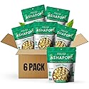 AshaPops Vegan Cheese Flavored Popped Water Lily Seeds, 1 oz (Pack of 6) - Gluten-Free, Vegan, Paleo, Nut-Free, Corn-Free, Soy-Free, Non-GMO