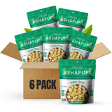 AshaPops Vegan Cheese Flavored Popped Water Lily Seeds, 1 oz (Pack of 6) - Gluten-Free, Vegan, Paleo, Nut-Free, Corn-Free, Soy-Free, Non-GMO