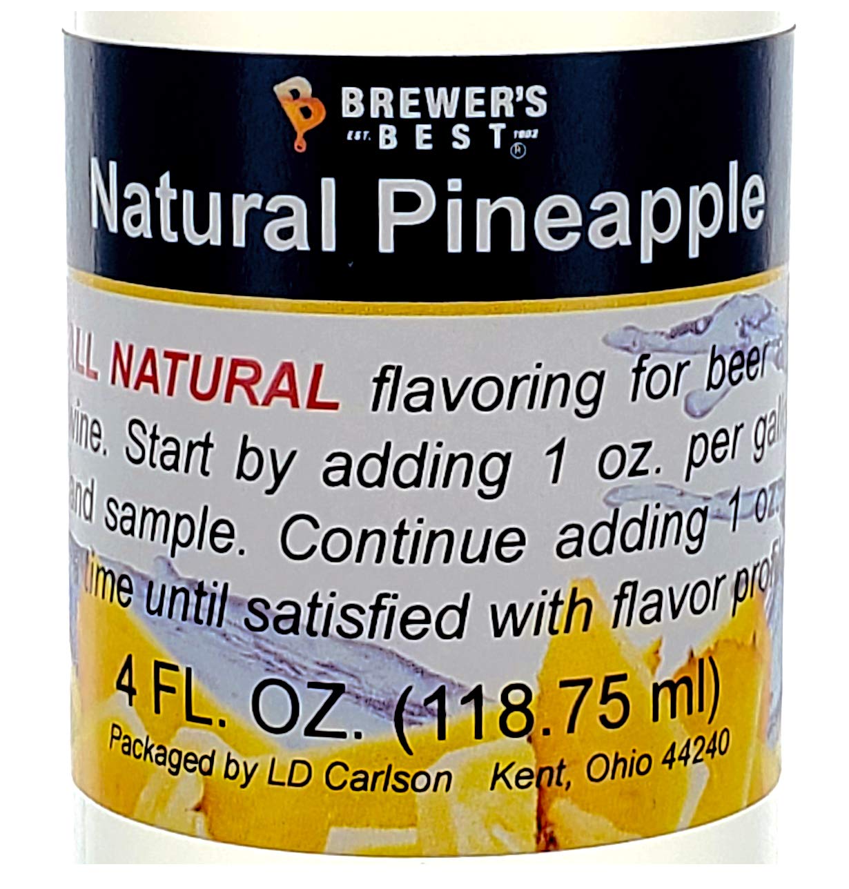Natural Pineapple Flavoring Extract 4 oz. - 2 Pack