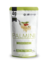 NEW !! Palmini Pouch VARIETY PACK | Linguine | Angel Hair | Lasagna | Rice | 4g of Carbs | As Seen On Shark Tank | Gluten Free (12 Ounce (Pack of 4))
