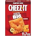 Cheez-It Cheese Crackers, Baked Snack Crackers, Lunch Snacks, Extra Big, 11.7oz Box (1 Box)
