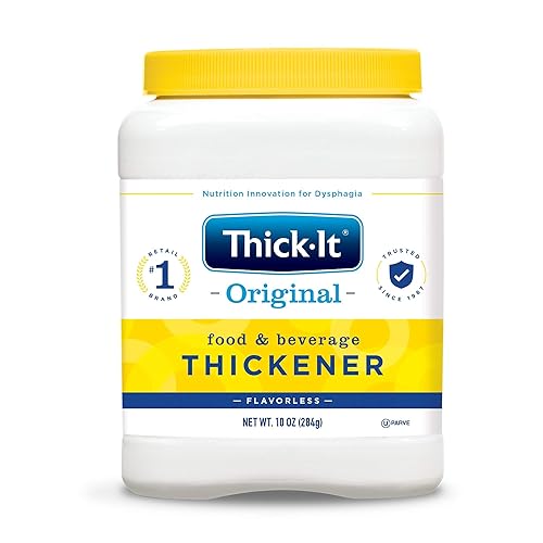 Thick-It Original Food & Beverage Thickener, Flavorless Powder for Dysphagia (IDDSI), Digestible Swallowing Aid, Easy-to-Mix & Instant Dissolve, Used