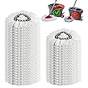 20 Pack Spin Mop Replacement Heads,100% Microfiber Mop Heads Replacements Compatible with OCeda Easywring 1-Tank System,Spinning Mop Replace Head