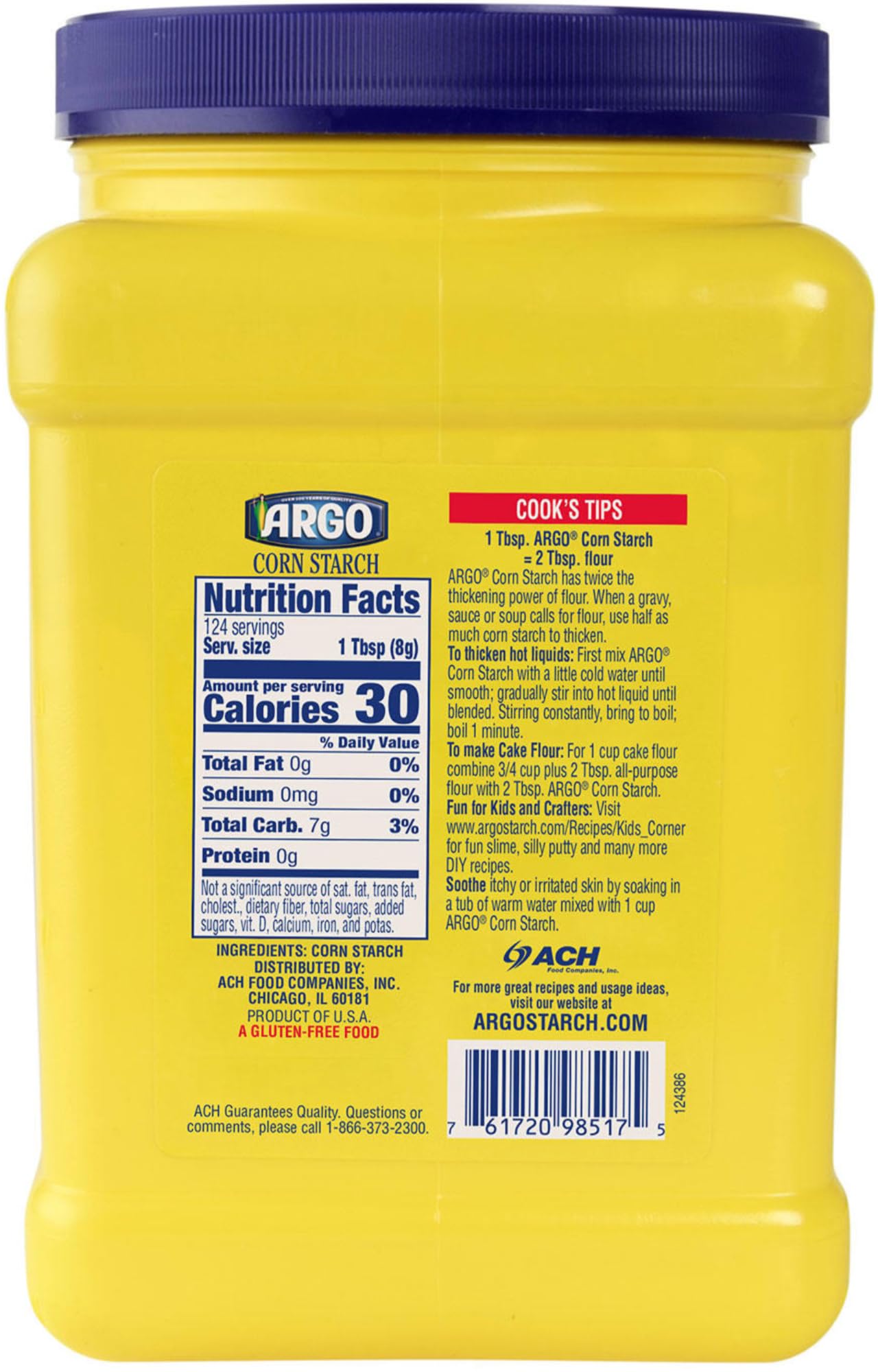 ARGO Cornstarch - 35oz - CASE PACK OF 4