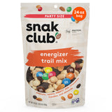 Snak Club Energizer Trail Mix with Roasted Salted Peanuts, Raisins, M&M’S Chocolate Candies, Roasted Almonds, Gluten-Free and Kosher Snack, 24 oz