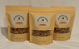 Crunchy & Chewy Handcrafted Candied Cashews Cinnamon & Brown Sugar (8 oz x 3 pack)
