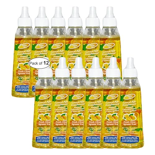 Pure Air Natural Air Freshener- Fresh Citrus (237ml) (Pack of 12)