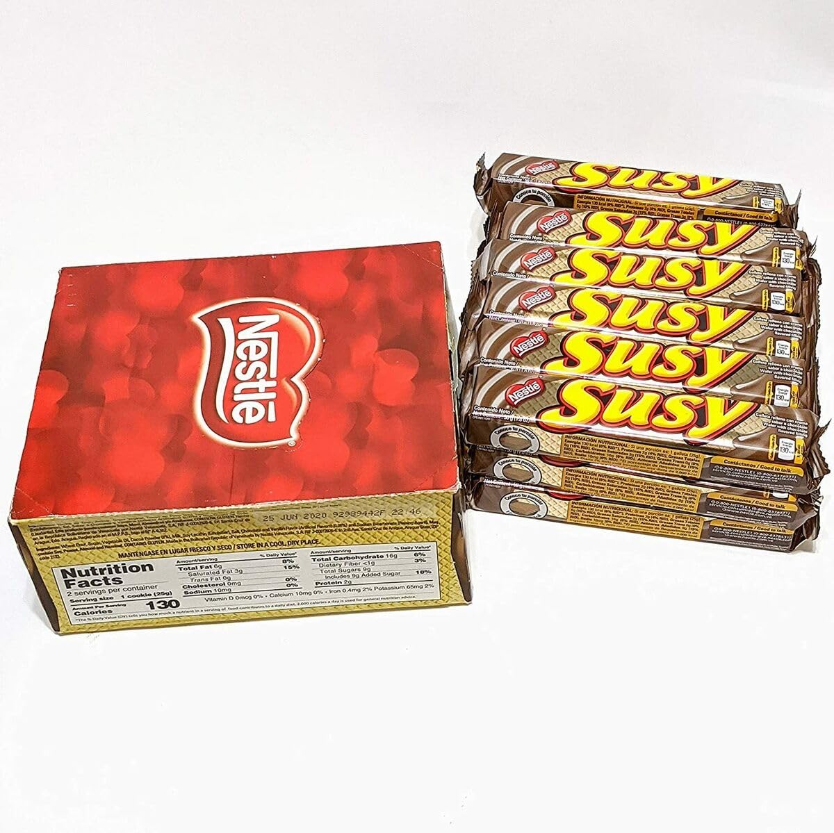 Susy galletas venezolanas 18 units of 50g each