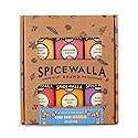 Spicewalla Masala Indian Spice 6 Pack | Chai Masala, Tandoori Masala, Garam Masala, Chaat Masala, Chai Masala, Madras Curry Powder | Non-GMO, Indian