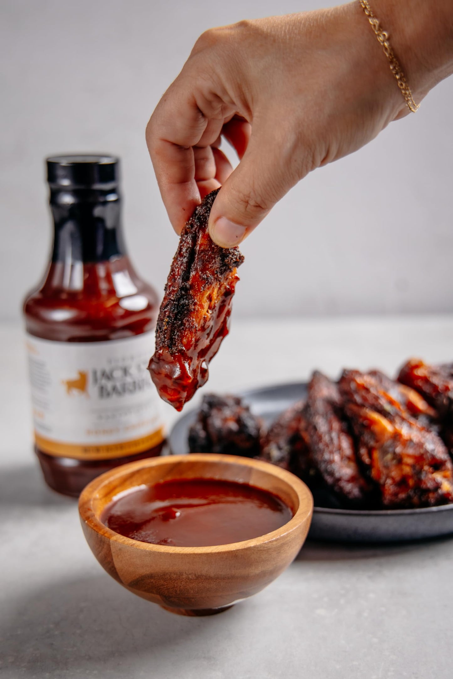 Jack Stack Honey Chipotle Barbecue Sauce - Kansas City BBQ Sauce - Sweet Heat KC BBQ Sauce (2 Pack, 21oz Bottles)