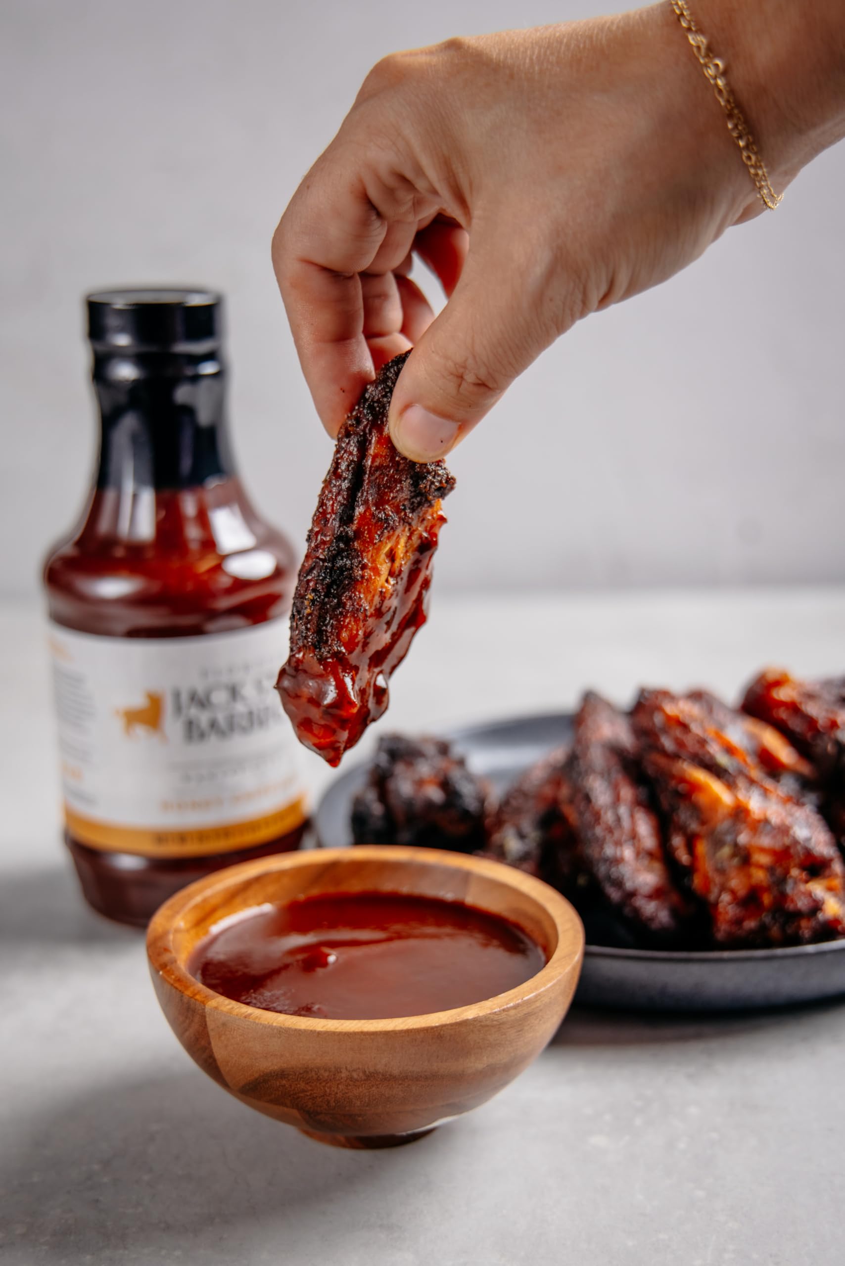 Jack Stack Honey Chipotle Barbecue Sauce - Kansas City BBQ Sauce - Sweet Heat KC BBQ Sauce (2 Pack, 21oz Bottles)