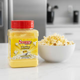 Snappy Butter Popcorn Seasoning, 12 oz, 12-Count Case, Bold Butter and Salt Flavor, No MSG Added