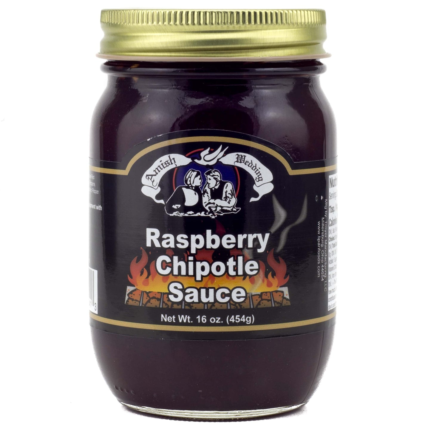 Amish Wedding Raspberry Chipotle Sauce Hot Spicy Sweet Flavor Pack of 2