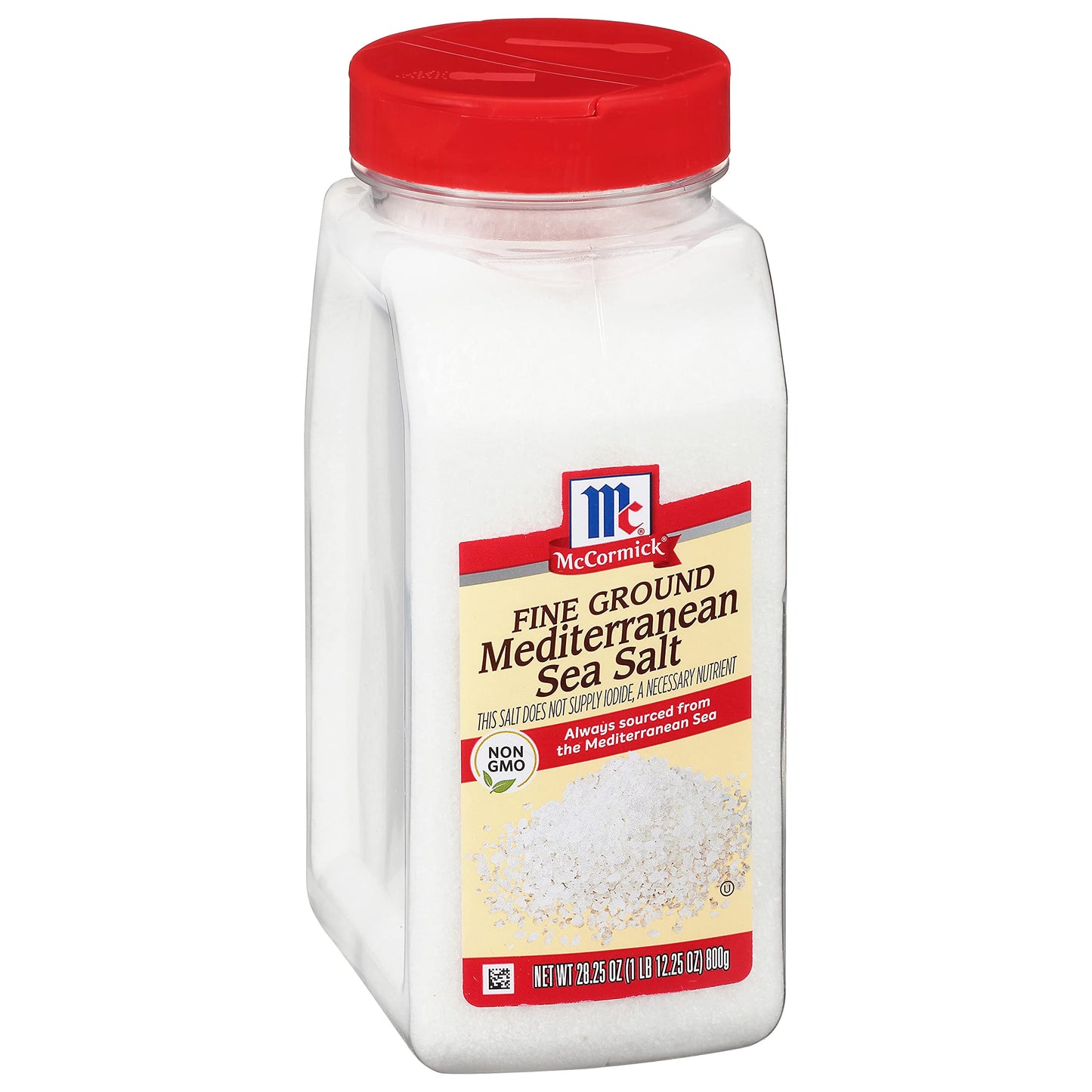 McCormick Fine Ground Mediterranean Sea Salt, 28.25 oz