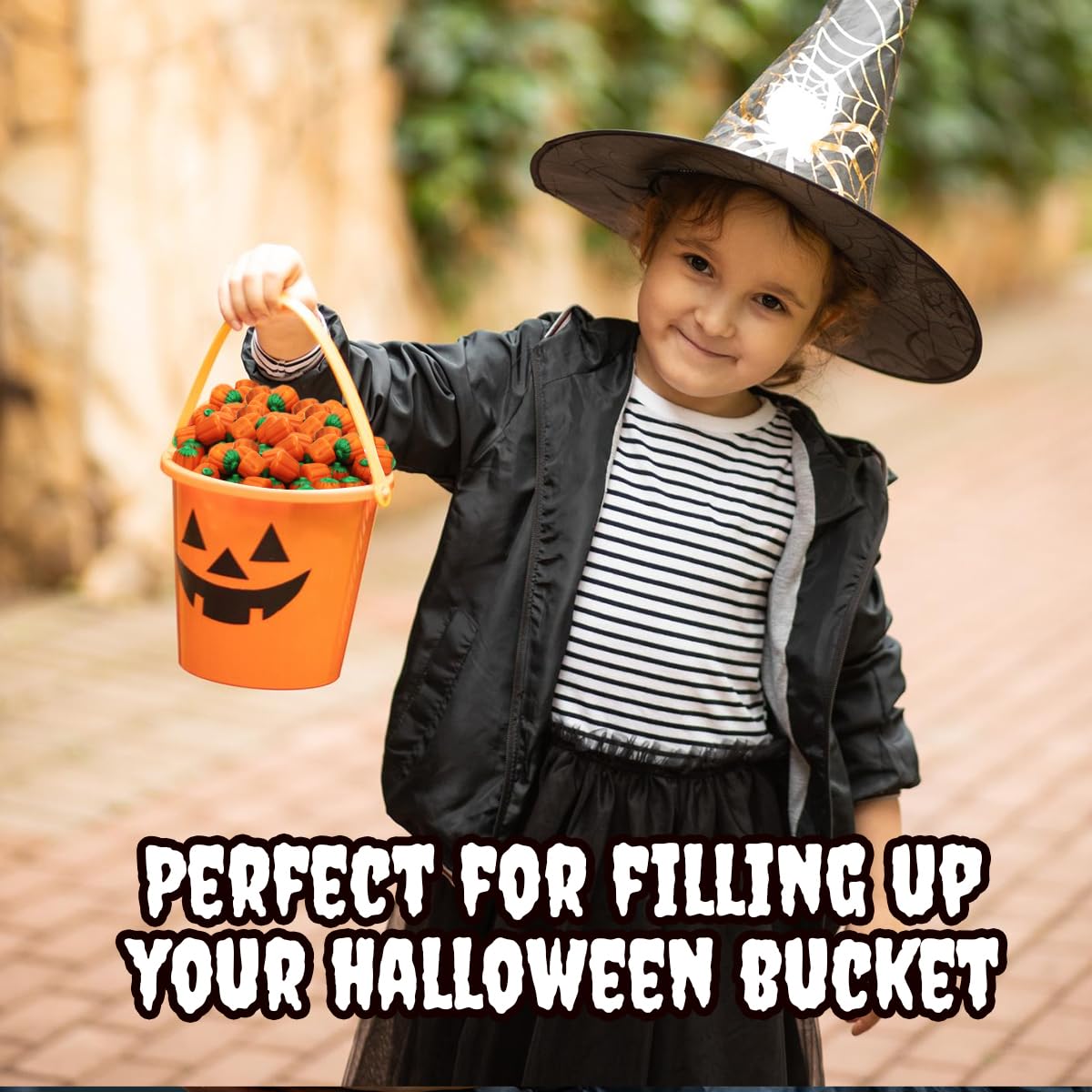 Mellowcreme Pumpkin Candy, Halloween Candy Bulk, Ideal Brachs Pumpkins for Halloween Themed Treat Bags, Perfect Pumpkin Candies for Halloween Parties