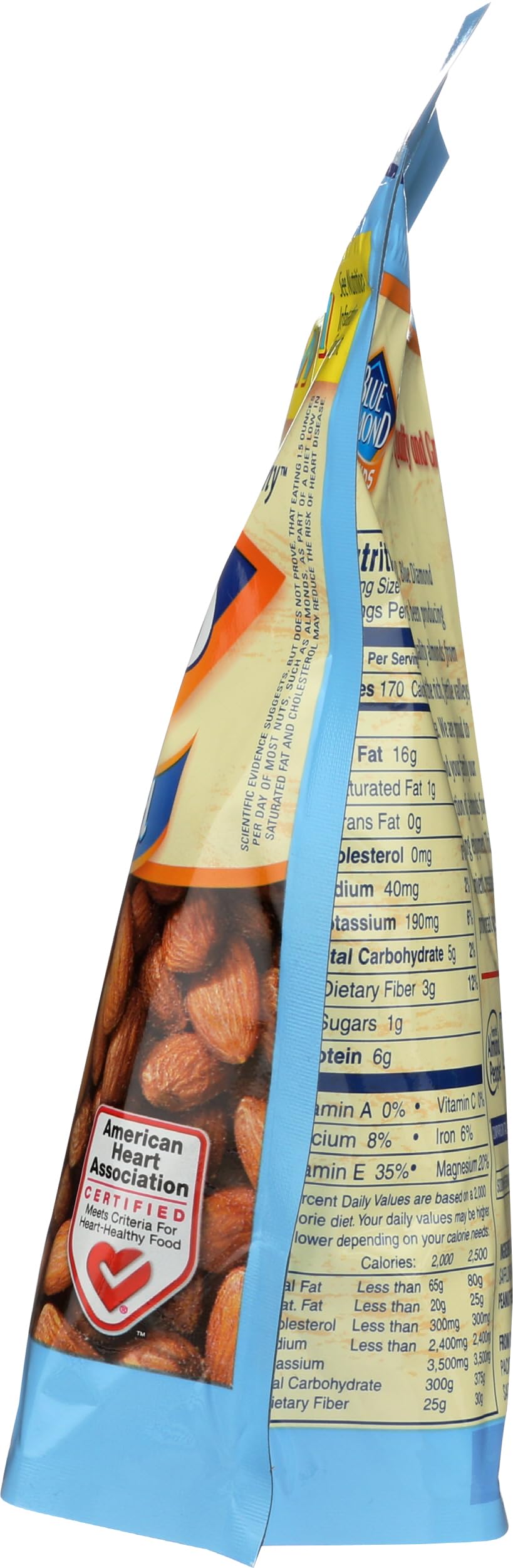 Blue Diamond Lightly Salted Almonds, 12 OZ