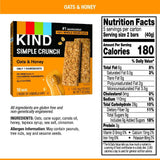 KIND Simple Crunch, Oats & Honey, 7 Oz (Pack Of 5)