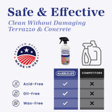 Marblelife EnduraCLEAN Concrete & Terrazzo Countertop Spray Cleaner, Effective Terrazzo Cleaner, Concrete & Terrazzo Cleaning Solution, Concrete