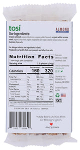 Tosi Superbites, Almond Blueberry, 2.4 Oz