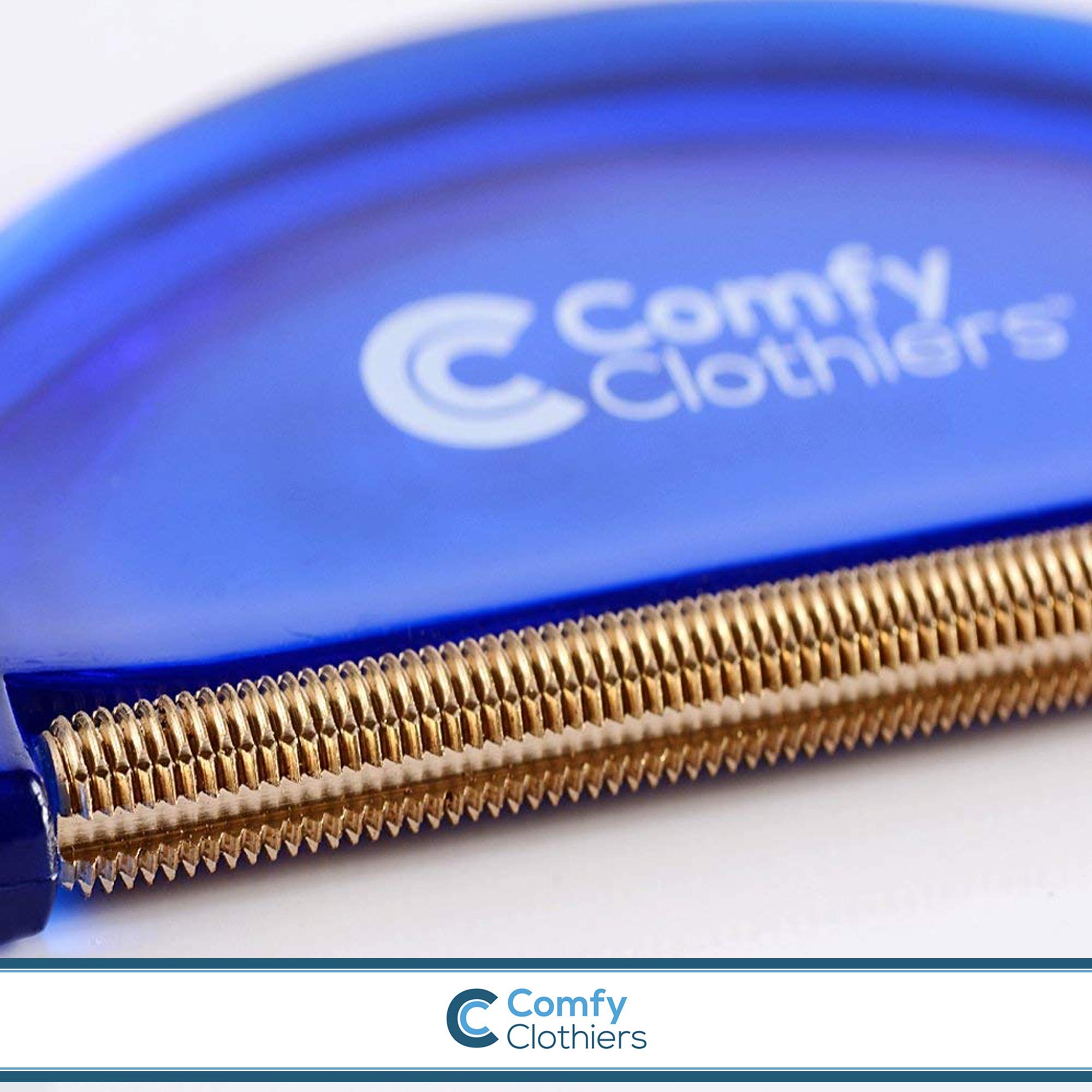 Comfy Clothiers Cashmere & Wool Comb for Sweater Care - Fabric De-Pilling Shaver & Defuzzer Tool - Precision Sweater Fuzz Remover, Cashmere Bobble