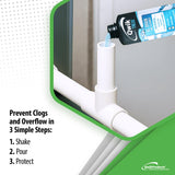 QwikTreat AC Drain Line and Condensate Pan Cleaner, Air Conditioner Pipe Unclogger for HVAC Maintenance and Service, 8 oz
