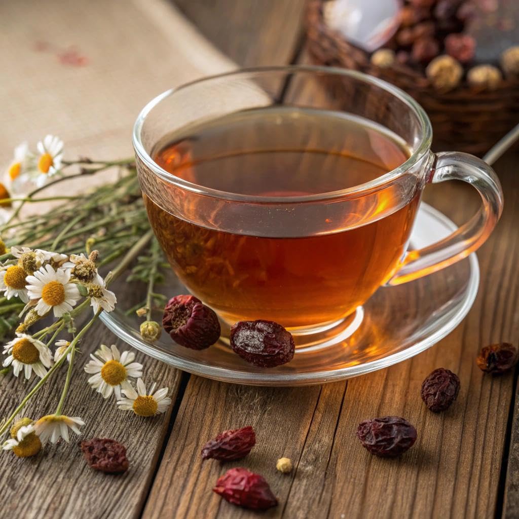 Pink Stork Labor Prep Tea, Organic Red Raspberry Leaf with Chamomile and Rosehip, Caffeine-Free, Pregnancy Must Haves, Labor and Delivery Essentials