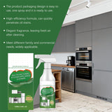 EASLIF Multi Purpose Enzyme Foam Cleaner for Kitchen, Heavy Duty Degreaser Stain Remover, Powerful Household Appliance Cleaner Spray for Oven, Stove