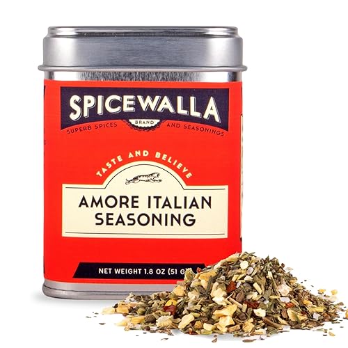 Spicewalla Amore Italian Seasoning, 1.8 oz, Dried Spice Blend for Homemade Pizza, Sauces, Salad, Pastas and More