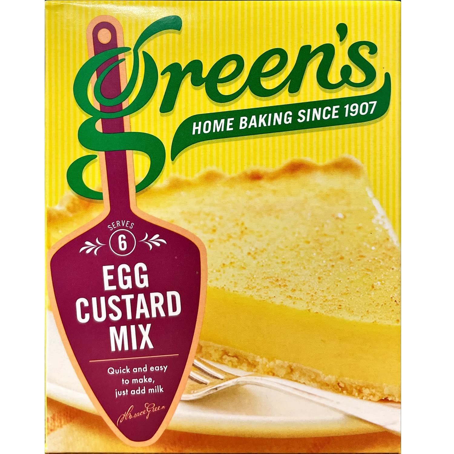 Green's Egg Custard Filling Mix (54g) - Pack of 6