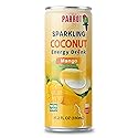 Parrot Brand Sparkling Coconut Mango Flavor Energy Drink 11.2 fl.oz (Pack of 12)