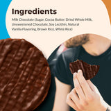 LIEBERS Dark Chocolate Rice Cakes, Snack Pack, Gift Pack, Kosher Dairy Free, Gluten Free Total Of 24 Cakes (Dark Chocolate)