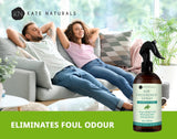 Kate Naturals Peppermint Air Freshener Spray for Room & Car with Natural Mint. Odor Eliminator Peppermint Spray for Bathroom & Linen (8 fl oz, Pet