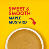 French’s Mustard, Maple, Made with Maple Syrup, Smooth & Sweet Mustard and Dipping Sauce, For Sandwiches, Salmon, Sauces, Burgers, Bratwursts, Chicken