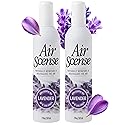 Air Scense Air Freshener Deodorizer Room Spray for Bathroom & Home, Essential Oils, Natural Lavender- 7 fl oz (2-Pack)