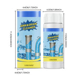 2PCS Sink and Drain Cleaner Powder for Kitchen and Bathroom Sinks Shower Tub - Drain Clog Remover Unclogging Cleaner for Daily Cleaning (4)