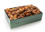 Western Nut Company Brittle Gift Box Collections, 16oz/24oz Gift Box Edition, Gift Wrapped in Seasonal Paper, Gourmet Nut Candy Assortment, Peanut