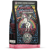 Bones Coffee Company Electric Unicorn, Fruity Cereal With Milk Flavored Coffee, Medium Roast Low Acid Arabica Beans Compatible with Auto drip