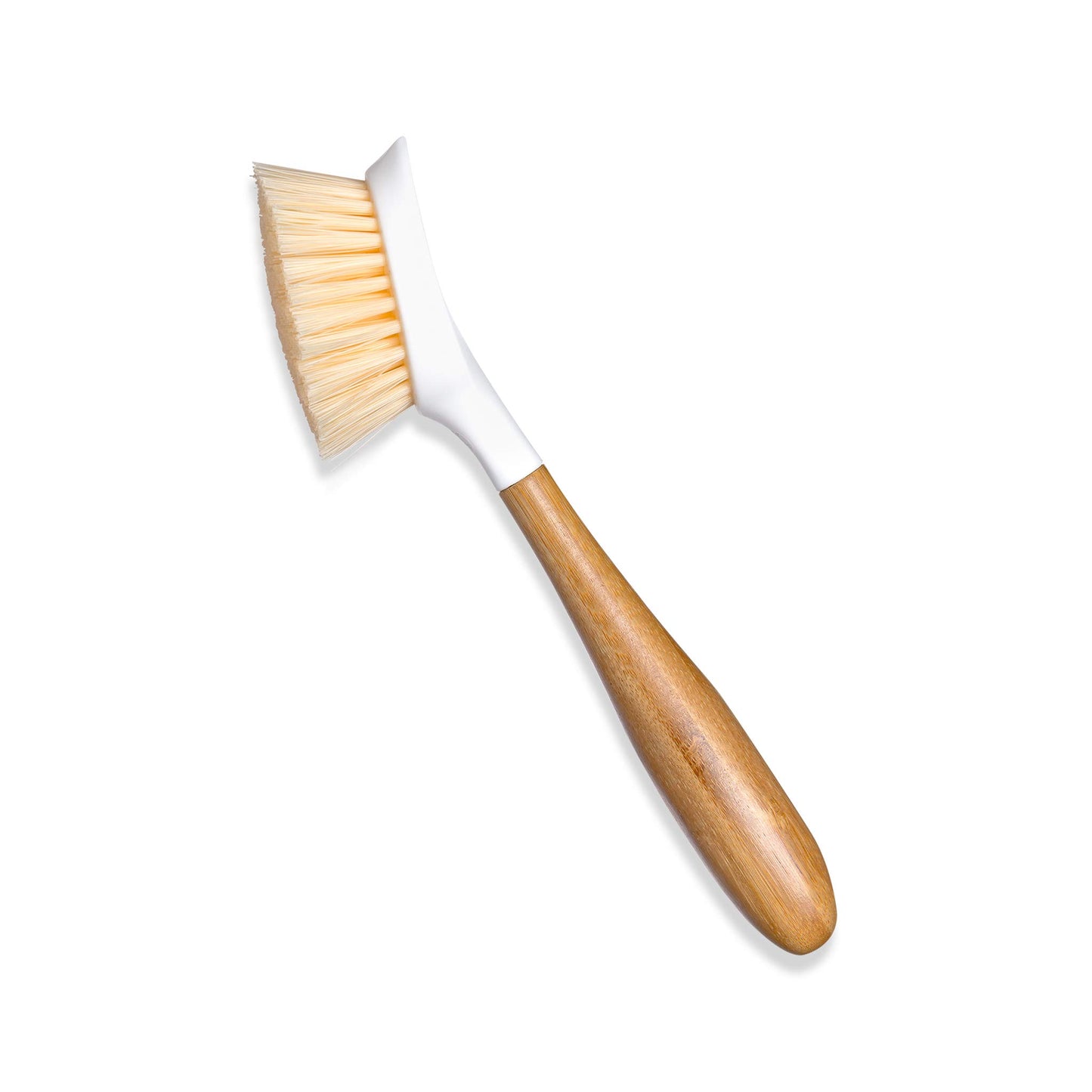 Full Circle Be Good - Bamboo Handle Dish Brush - Sustainable Kitchen Cleaning with Tough Bristles - Natural Dish Scrubber, Nonstick & Cast Iron