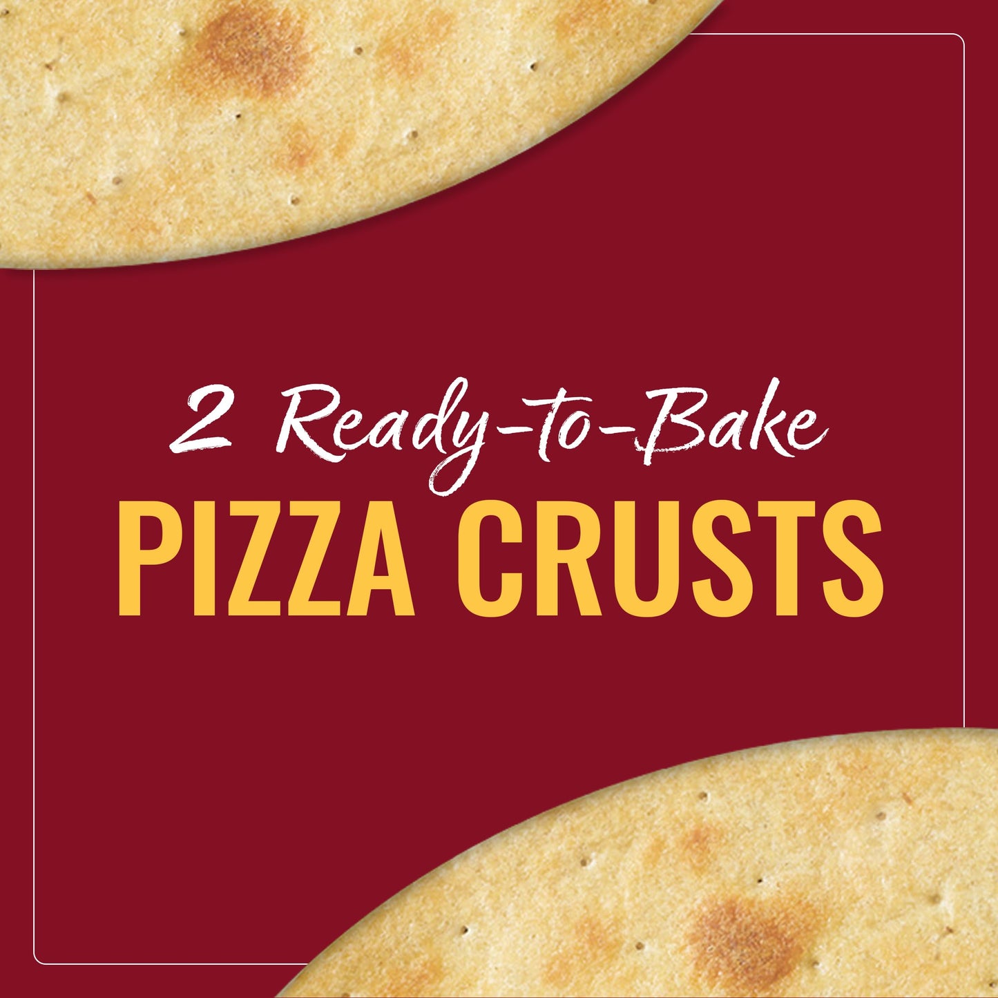 Mama Mary's 12" Original Ready to Bake Pizza Crusts, 2 Count